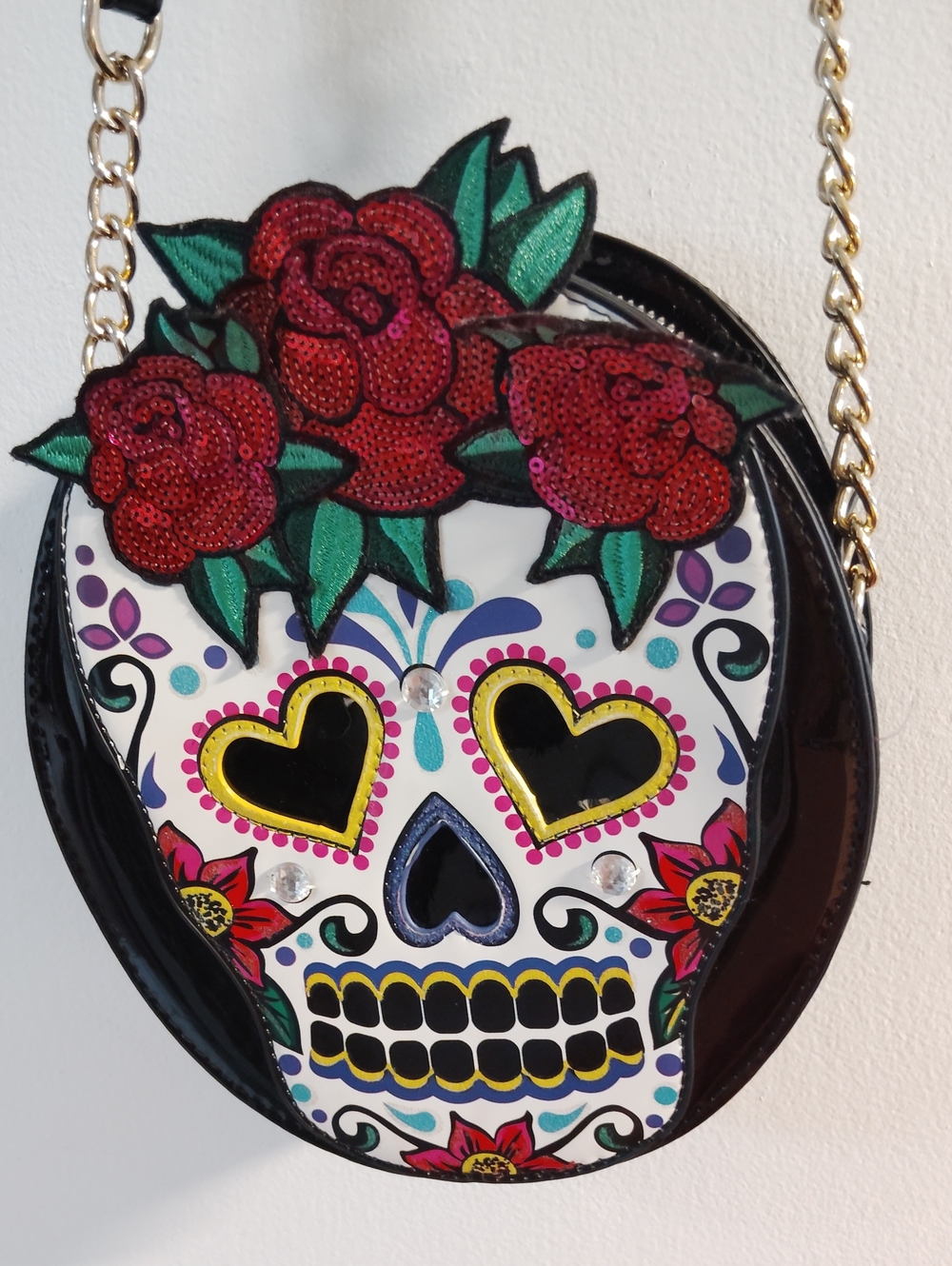 Betsey Johnson Dia De Muertos Purse